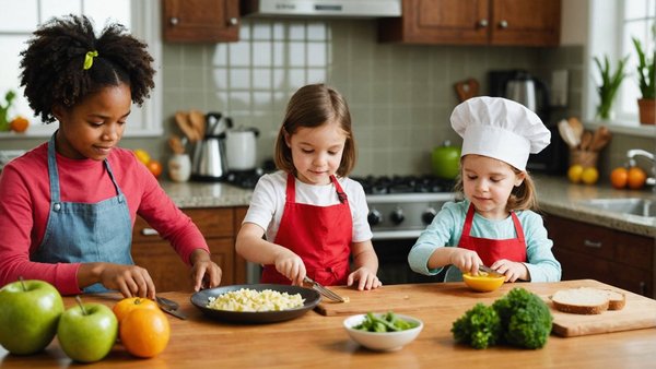 Comment impliquer vos enfants dans la cuisine : des recettes amusantes et rapides